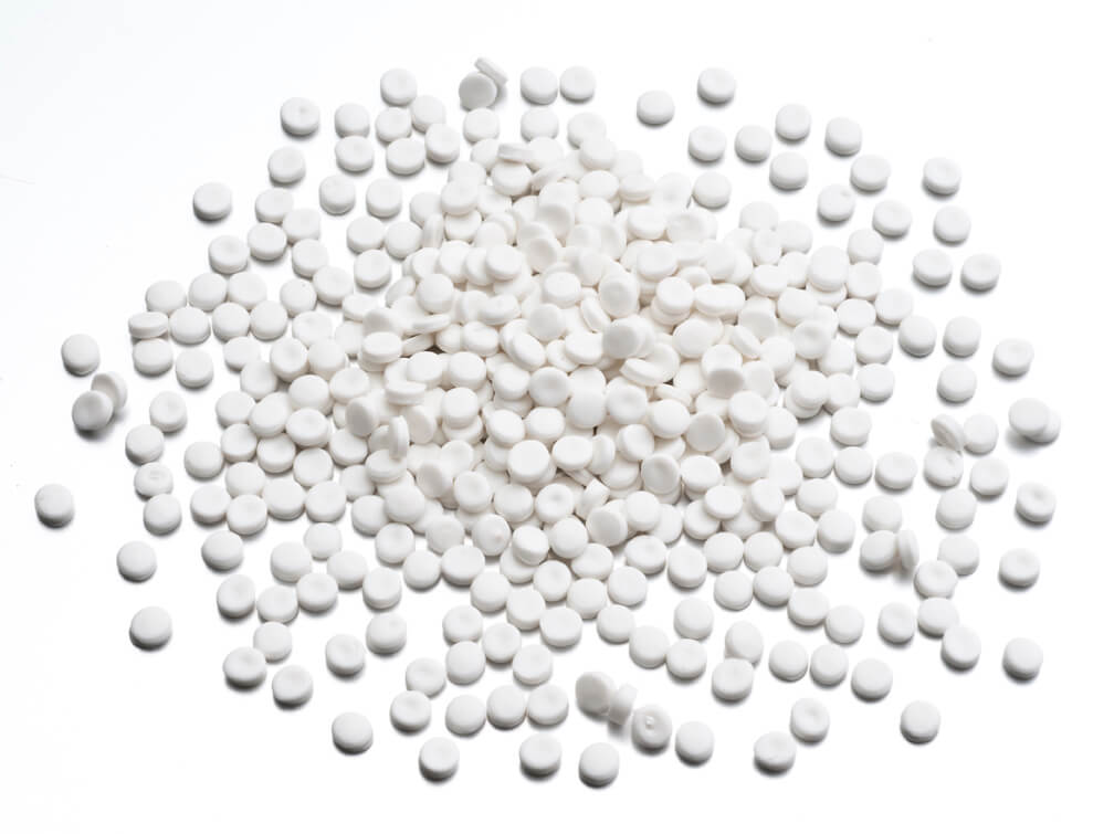 Final granules-white