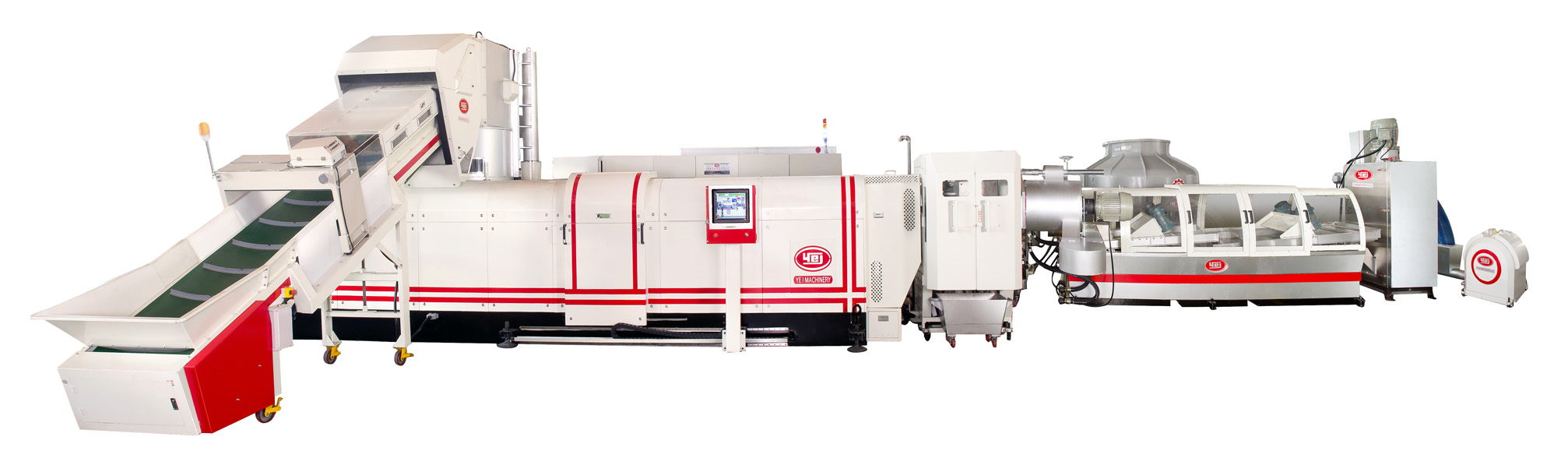 Plastik atık geri dönüşüm makinası modeli YDS-V120